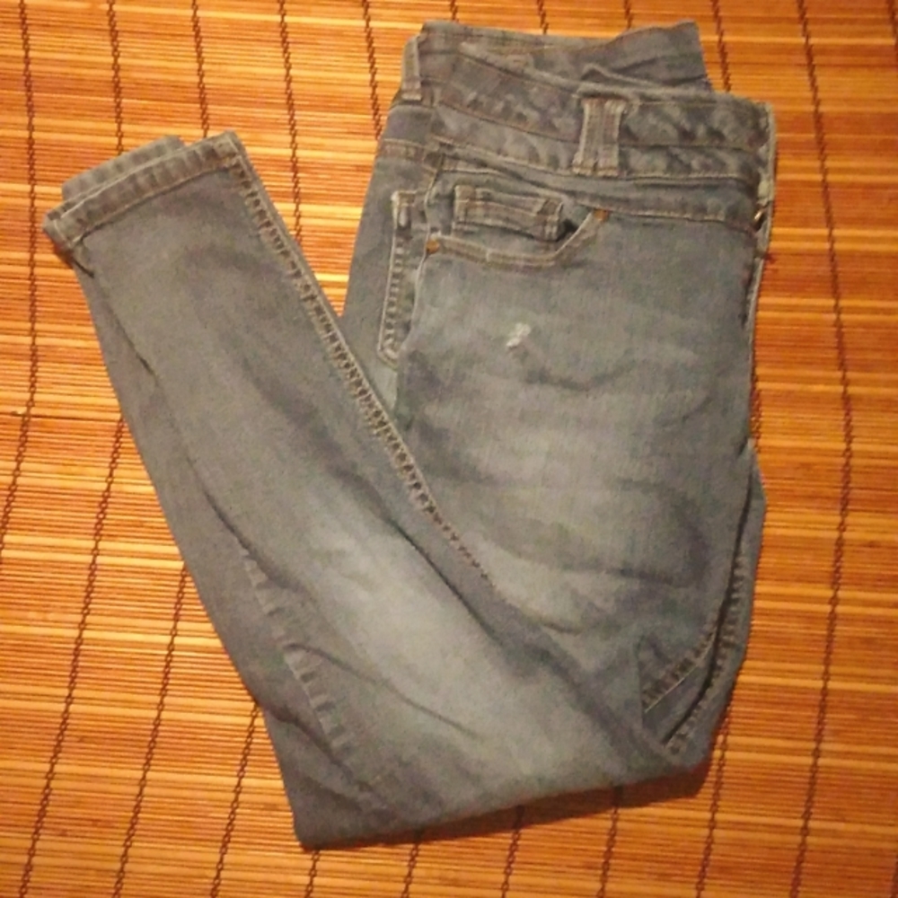 aesthetic blue jeans